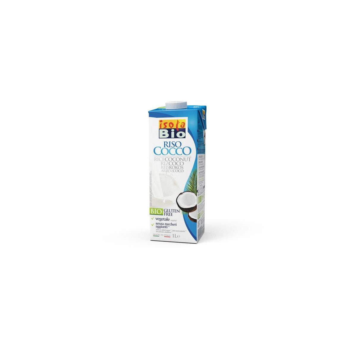Isola Bio Rijstdrank kokosnoot bio 1 Liter
