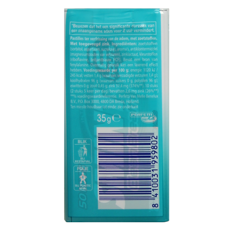 Smint Clean breath intense mint 50 Stuks