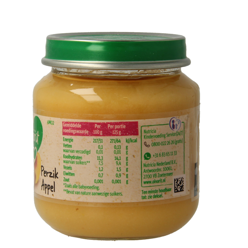 Olvarit Perzik appel 4M02 125 Gram