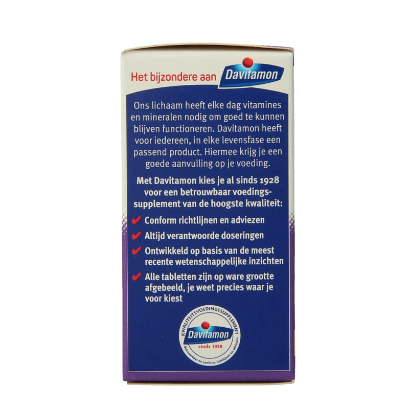 Davitamon Vitamine D volwassenen smelttablet 150 Tabletten