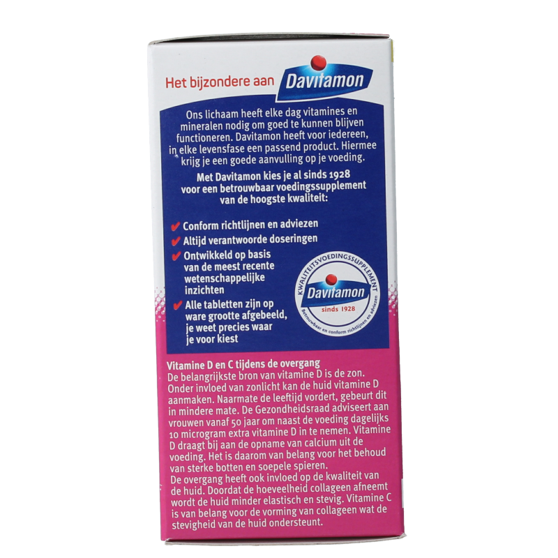 Davitamon Compleet vrouw overgang 60 Tabletten