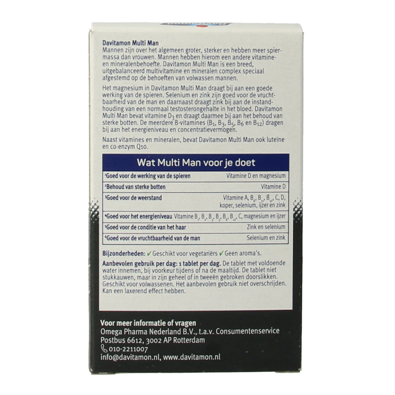Davitamon Multi man 30 Tabletten
