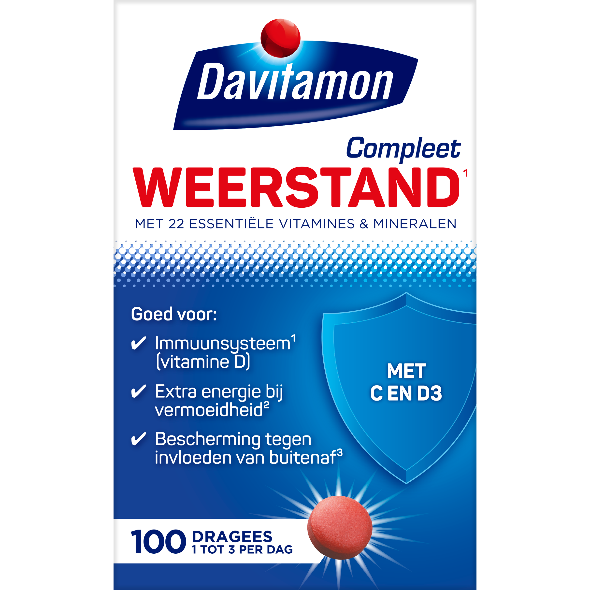 Davitamon Compleet weerstand 100 Dragees