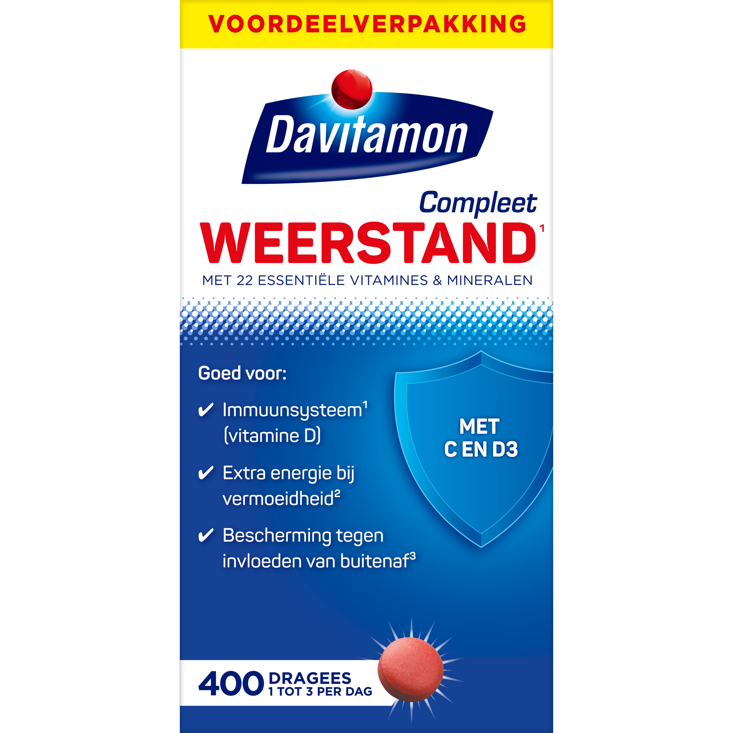 Davitamon Compleet weerstand 400 Dragees