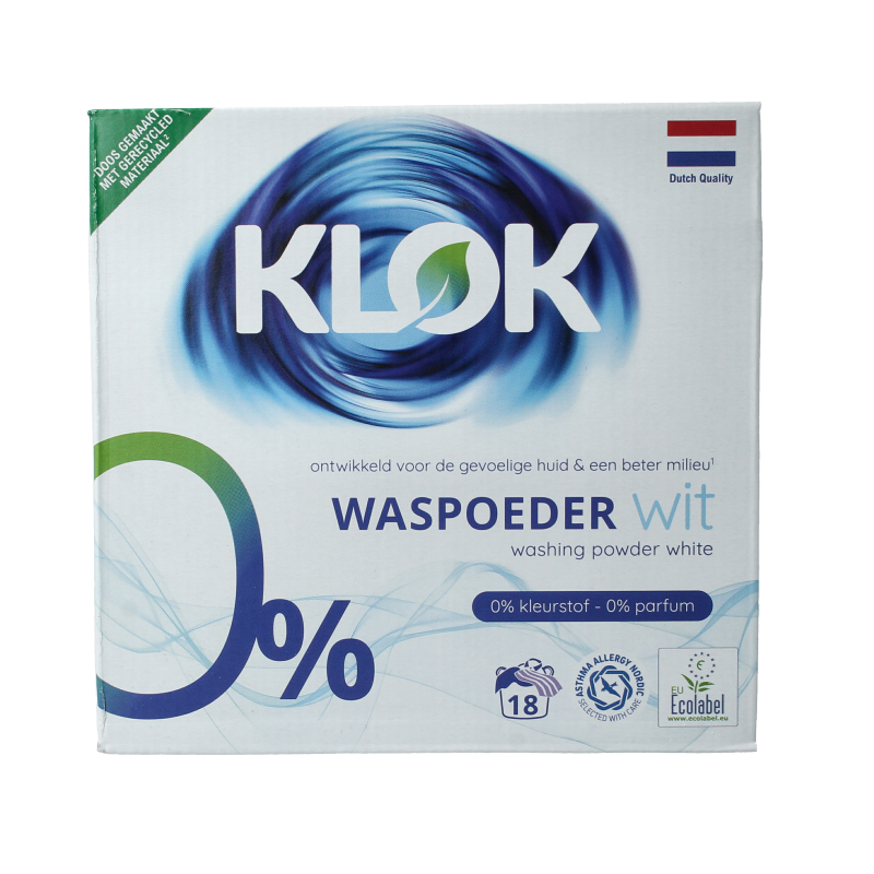 Klok Waspoeder wit 1170 Gram