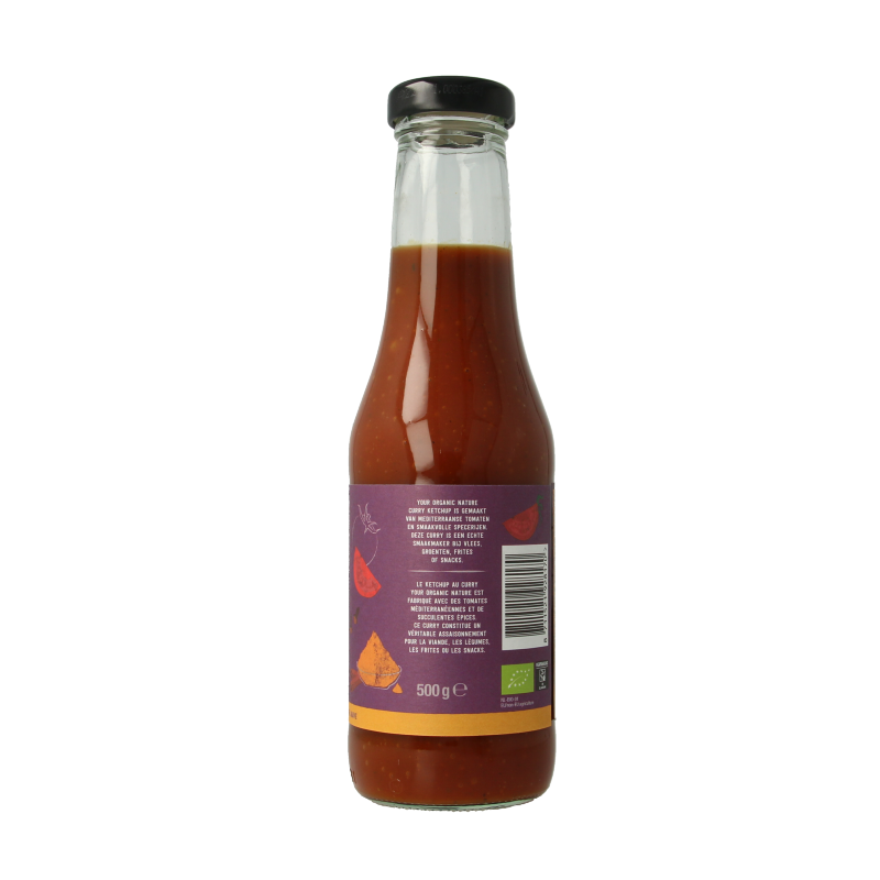 Your Organic Nature Curry ketchup bio 500 Gram