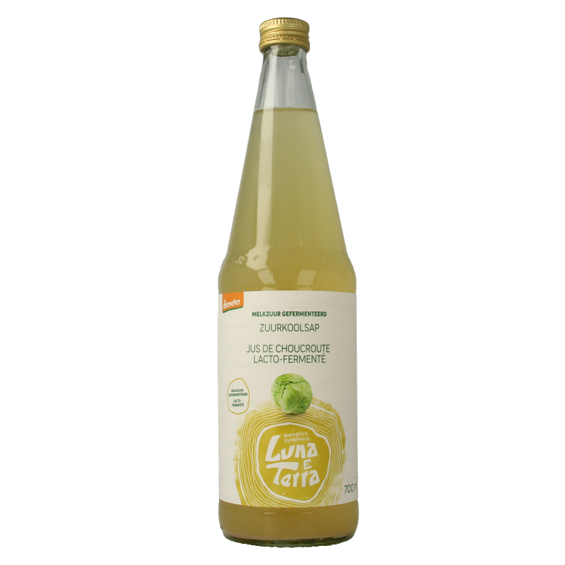Luna E Terra Zuurkoolsap demeter bio 700 Milliliter