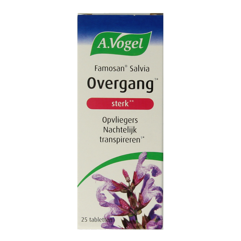 A Vogel Famosan salvia overgang sterk 25 Tabletten