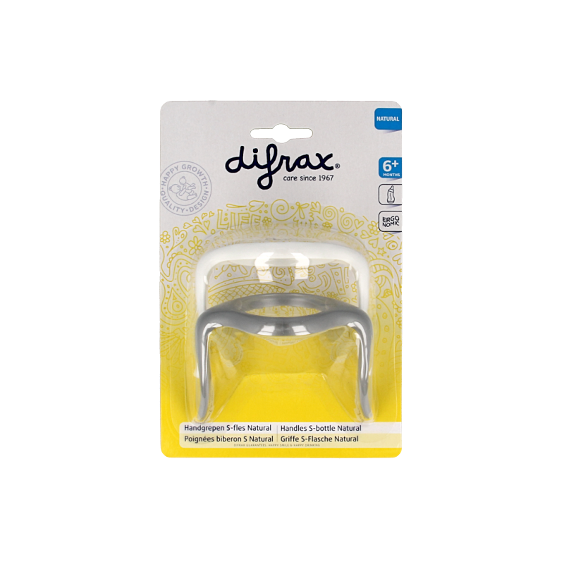 Difrax Handgreep S-fles klein en groot 2 Stuks