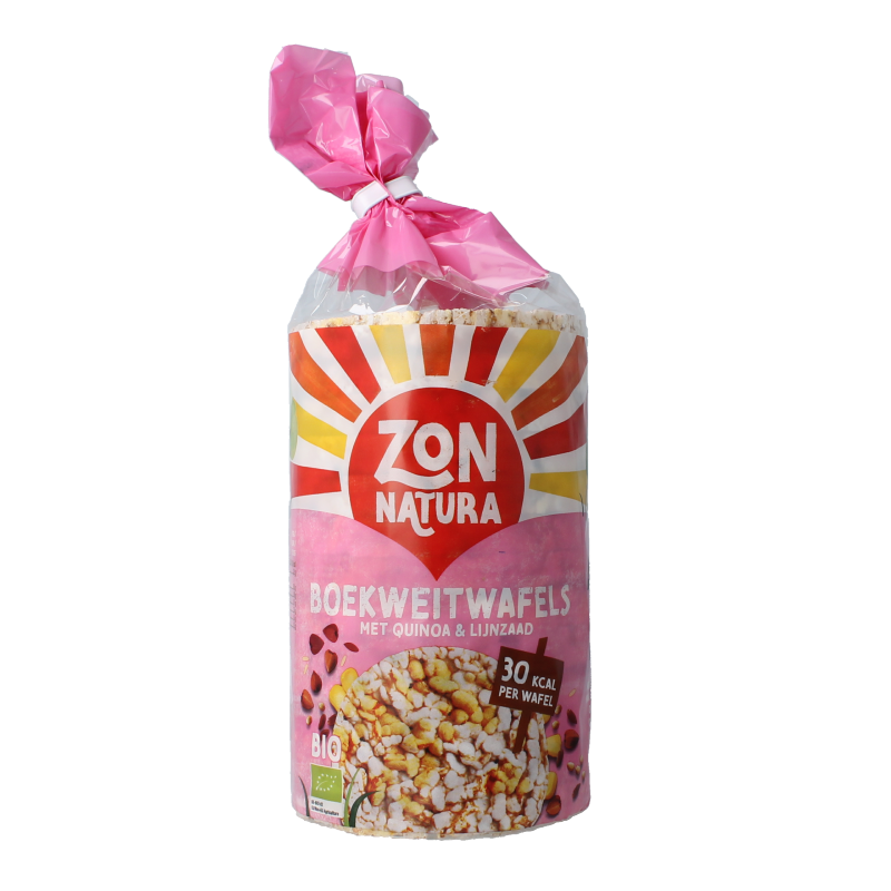 Zonnatura Boekweitwafels met quinoa bio 100 Gram