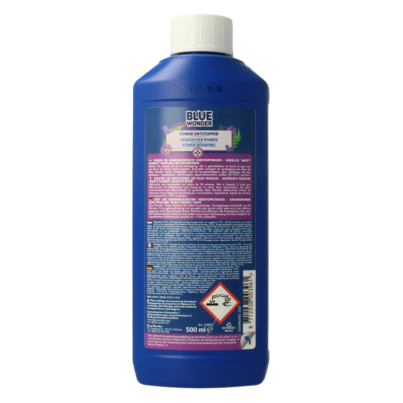 Blue Wonder Power ontstopper 500 Milliliter