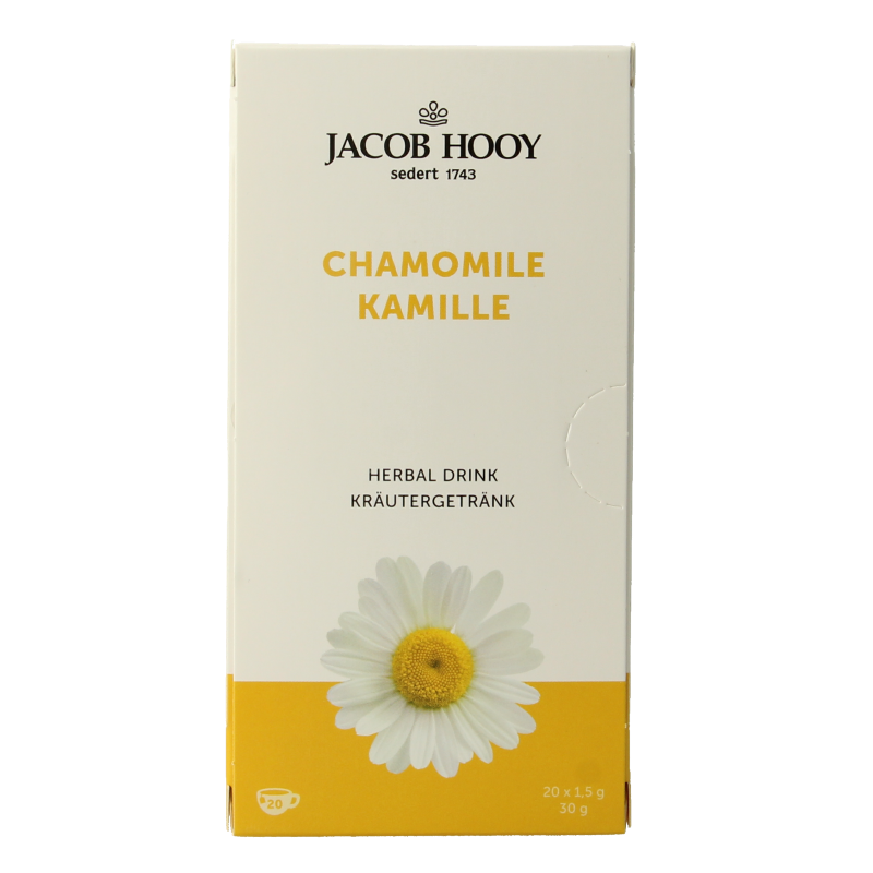 Jacob Hooy Kamillethee 20 Zakjes