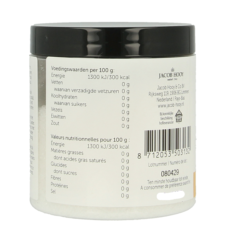 Jacob Hooy Citroenzuur pot 200 Gram