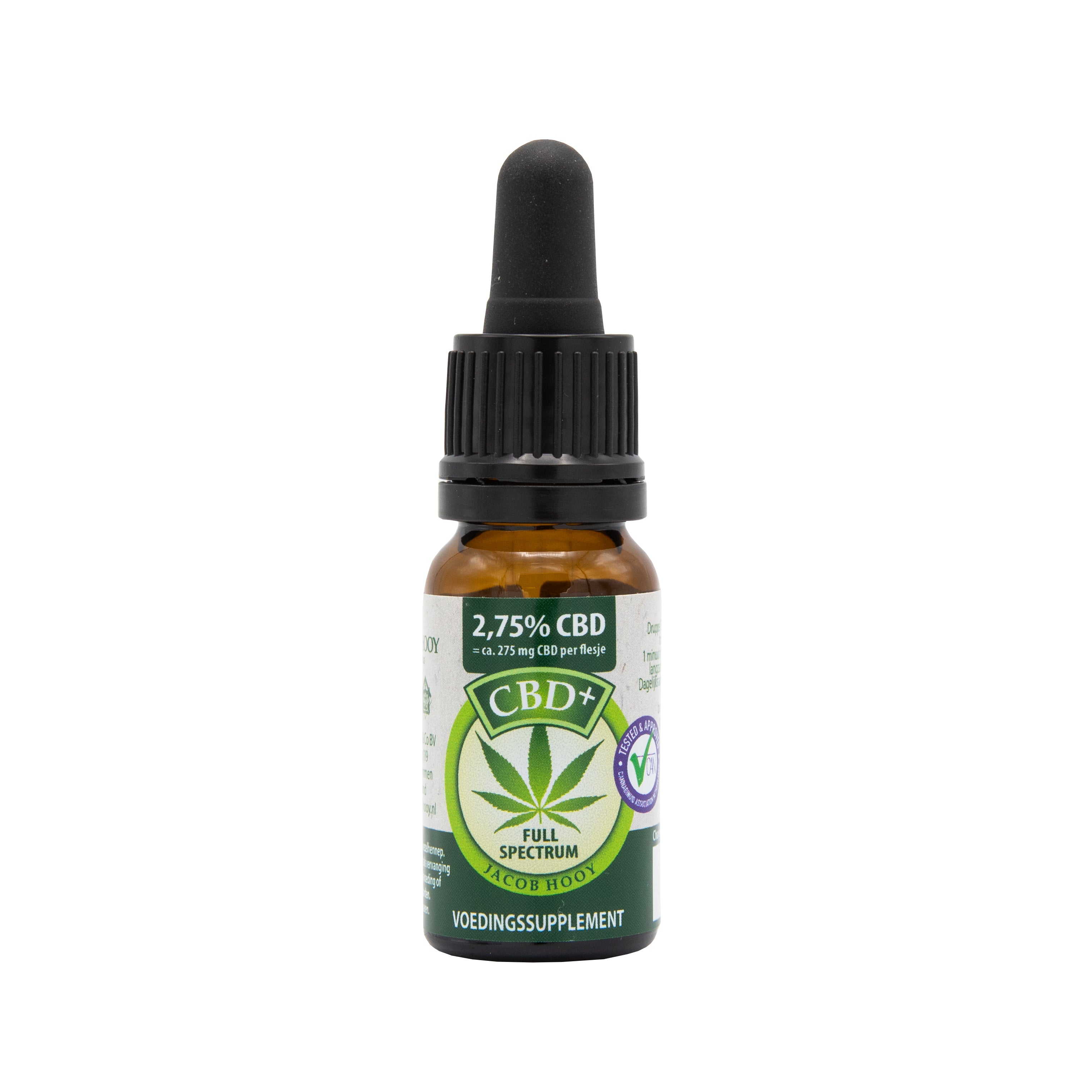 Jacob Hooy CBD Plus olie 10 Milliliter