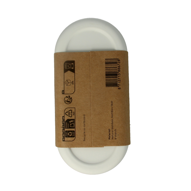 Skoon Solid bar houder wit L 1 Stuks