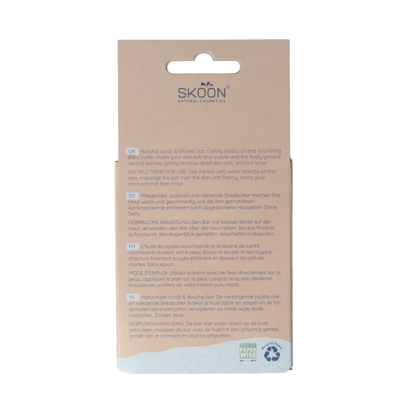 Skoon Solid scrub & shower 90 Gram