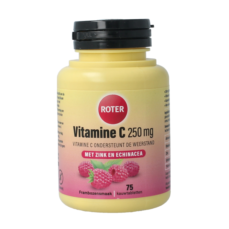 Roter Vitamine C weerstand forte 250mg 75 Tabletten