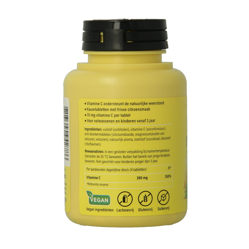 Roter Vitamine C 70 mg suikervrij 300 Kauwtabletten