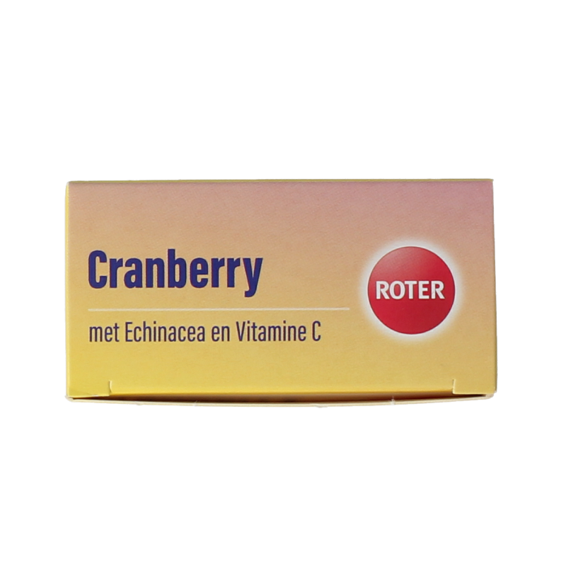 Roter Cranberry vitamine C & echinacea duopack 20 Bruistabletten