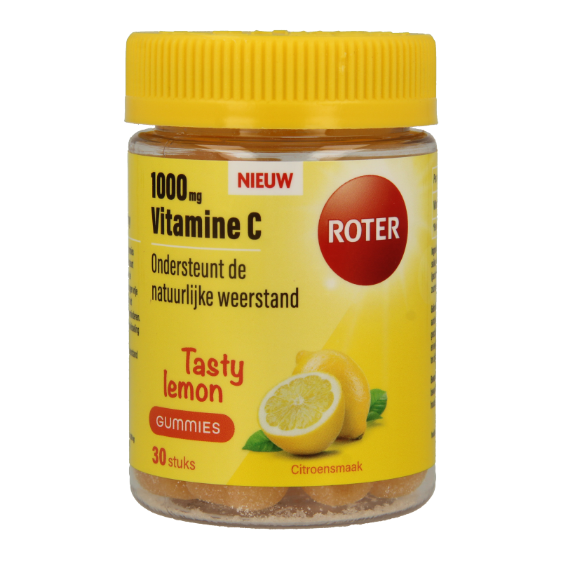Roter Vitamine C 1000mg citroen gummi 30 Tabletten
