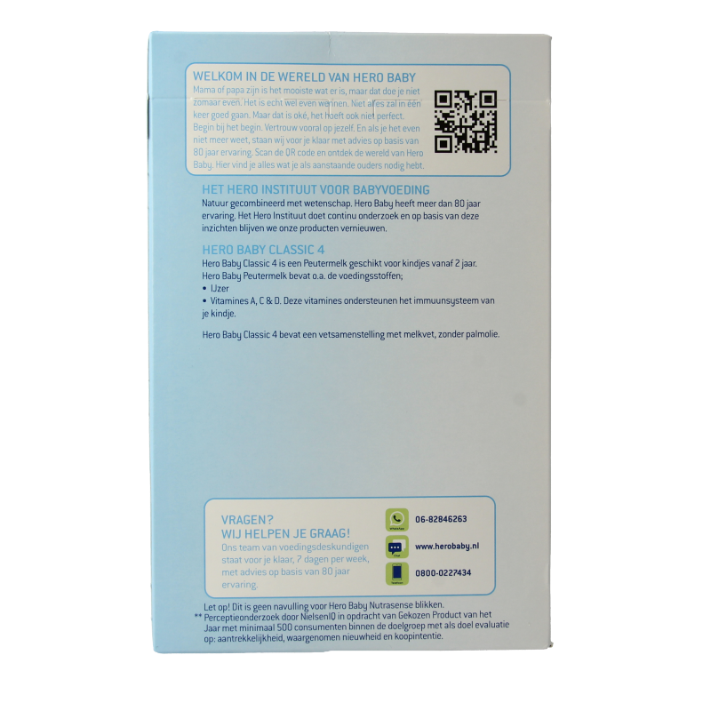 Hero Nutrasense peutermelk 4 (2+jr) 700 Gram