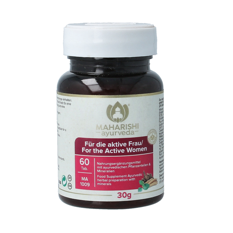 Maharishi Ayurv Voor de actieve vrouw/MA 1009 60 Tabletten