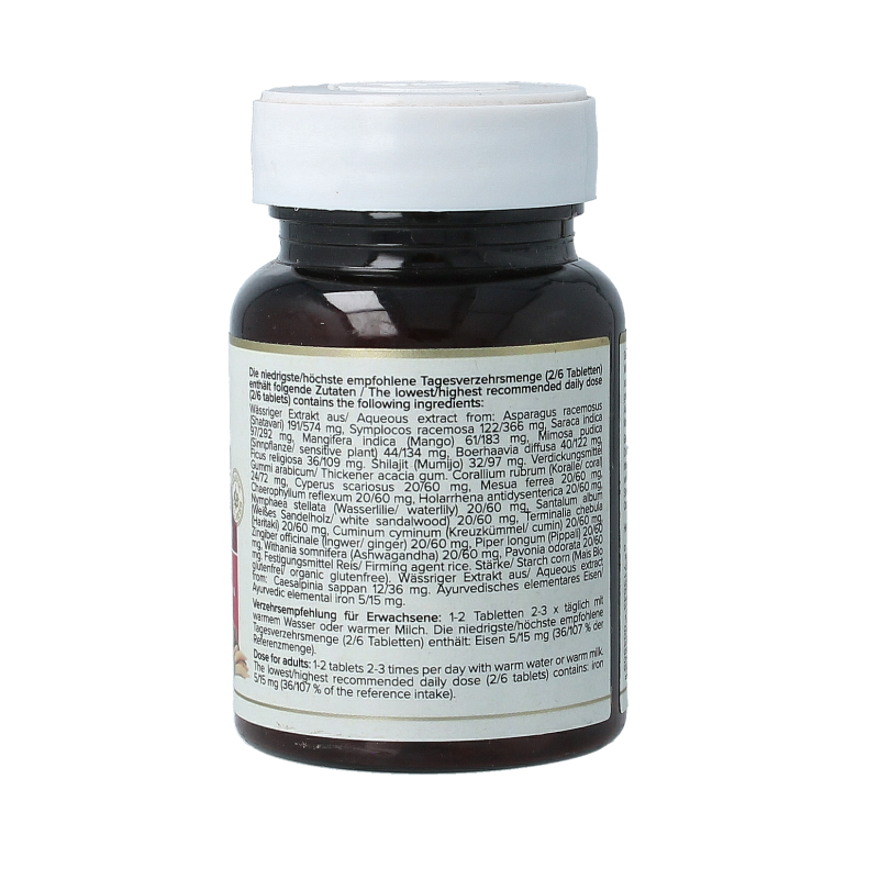 Maharishi Ayurv Voor de actieve vrouw/MA 1009 60 Tabletten