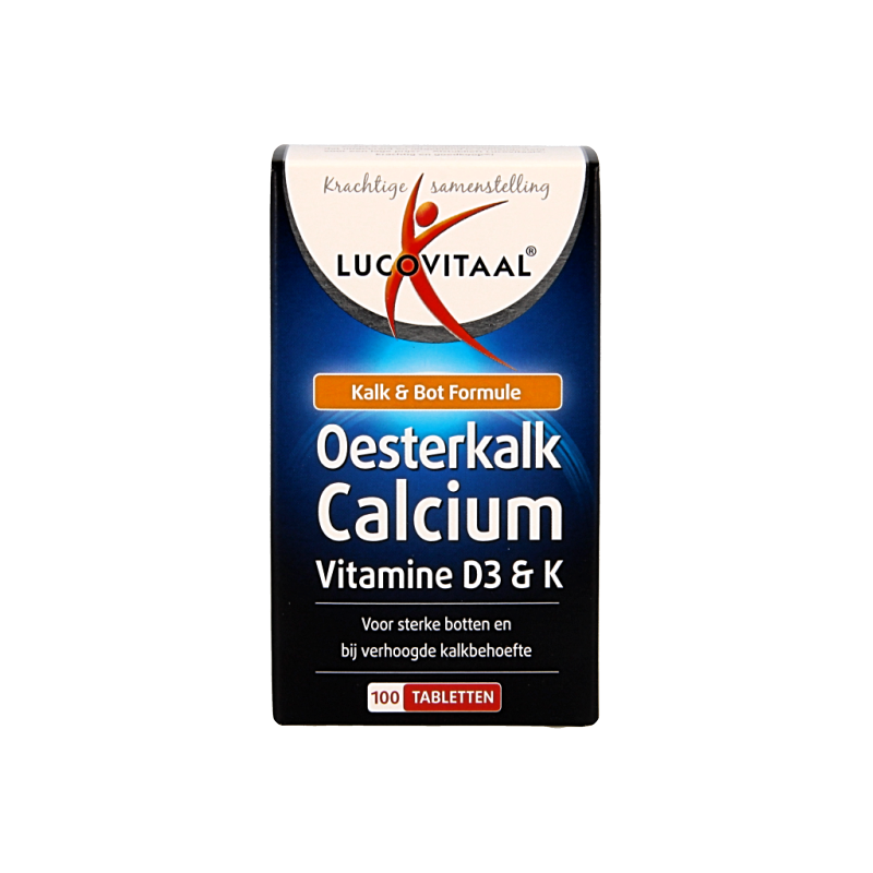 Lucovitaal Oesterkalk calcium tabletten 100 Tabletten