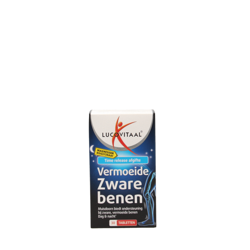 Lucovitaal Magnesium vermoeide zware benen 30 Tabletten