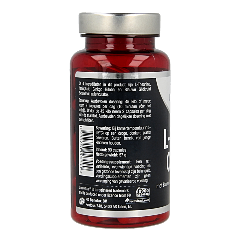 Lucovitaal L-Theanine omega 3 90 Capsules