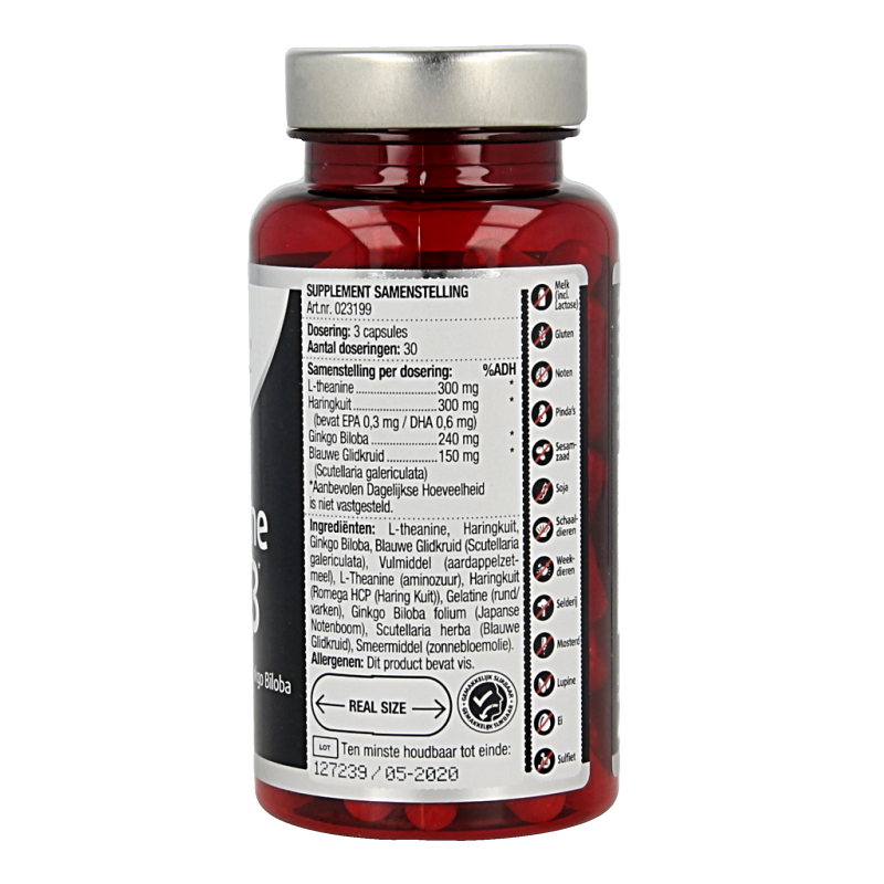 Lucovitaal L-Theanine omega 3 90 Capsules
