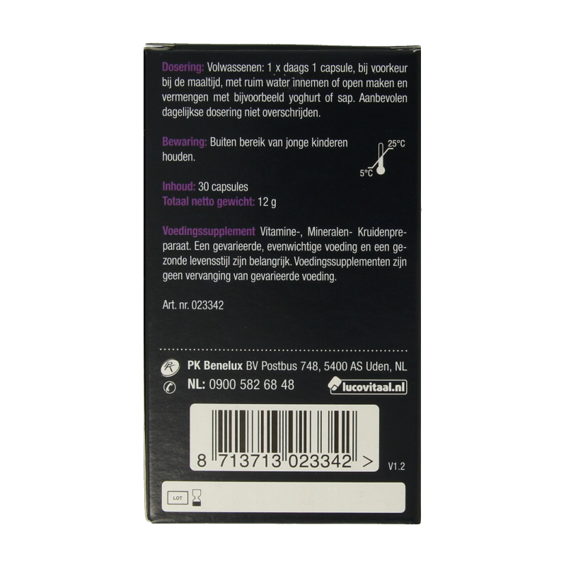 Lucovitaal Haar groei & volume 30 Capsules