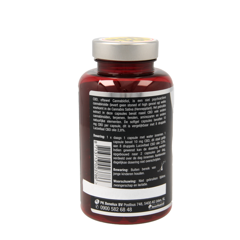 Lucovitaal CBD 10mg 90 Capsules
