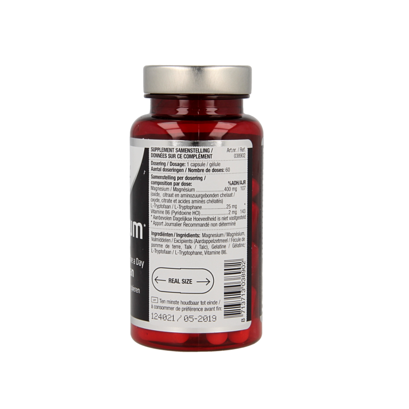 Lucovitaal Magnesium 400 met B6 en L-Tryptofaan 60 Capsules