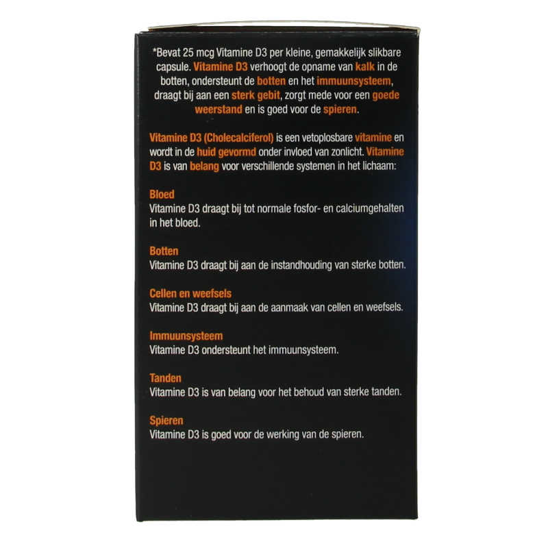 Lucovitaal Vitamine D3 25mcg 120 Capsules