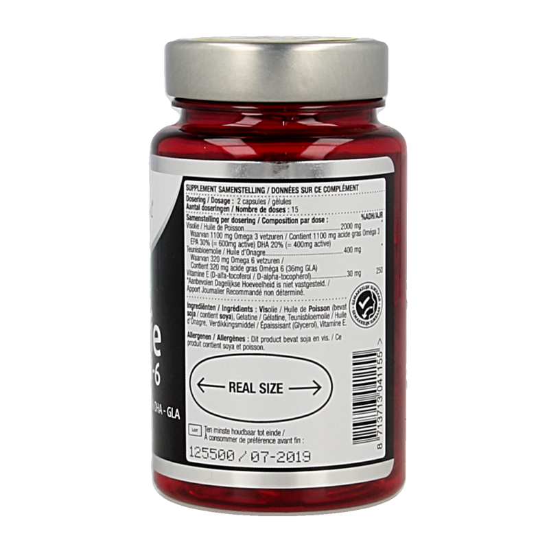 Lucovitaal Visolie omega 3-6 30 Capsules