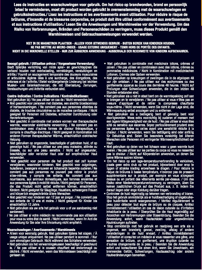 Lucovitaal Spier en gewricht warmte pleisters 8 Stuks