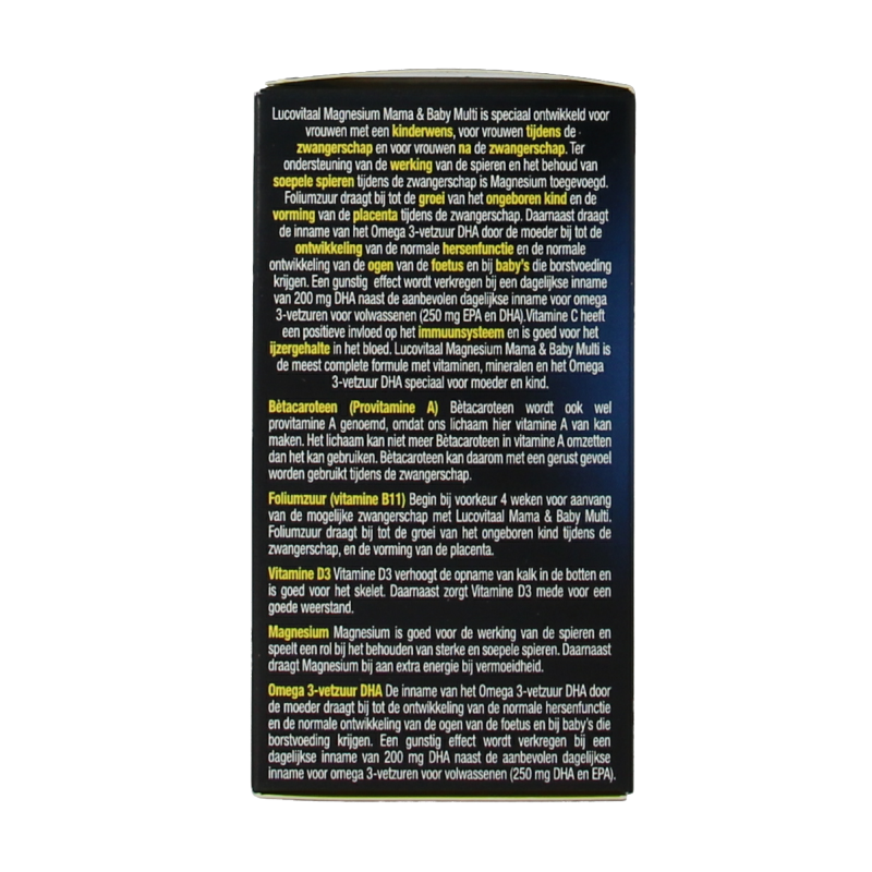 Lucovitaal Magnesium mama & baby multi 30 Capsules