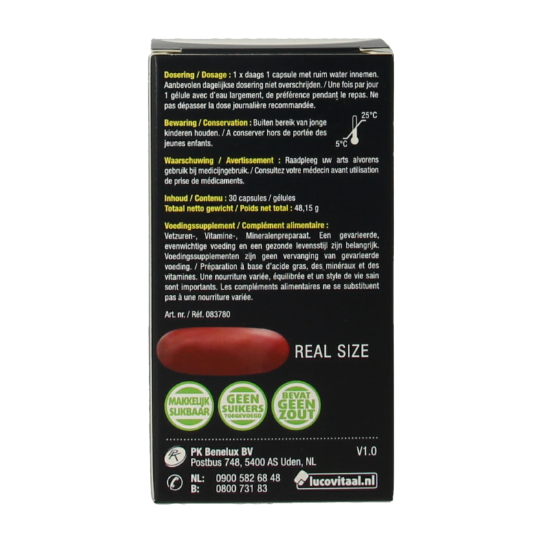 Lucovitaal Magnesium mama & baby multi 30 Capsules