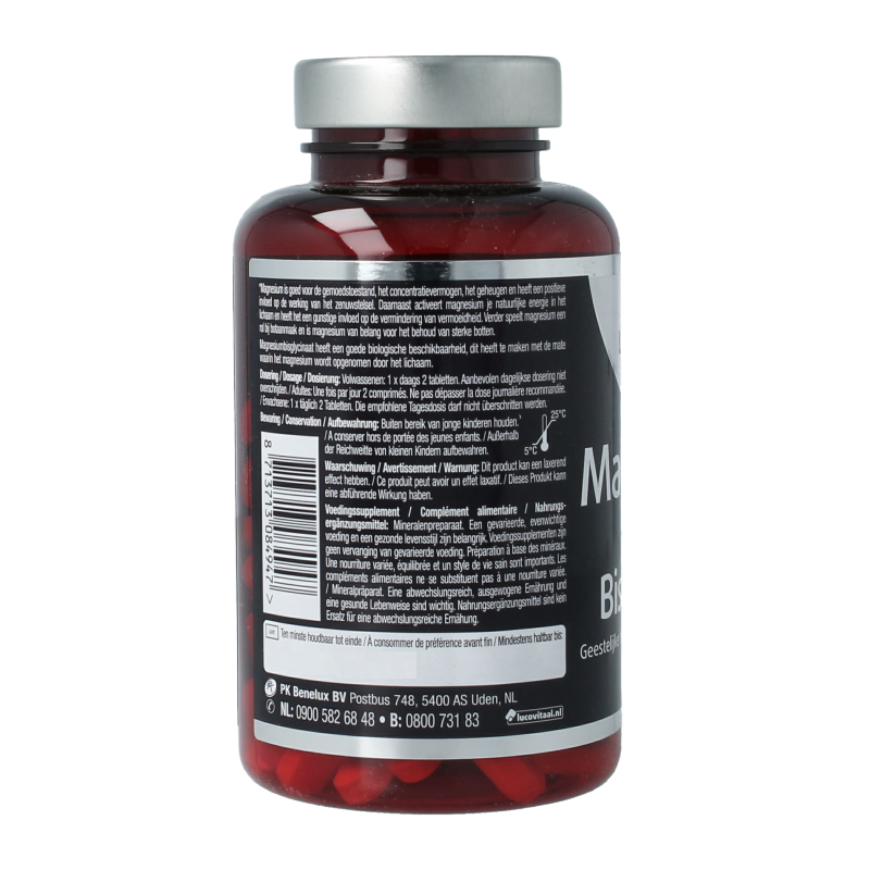 Lucovitaal Magnesium 375mg bisglycinaat 90 Tabletten