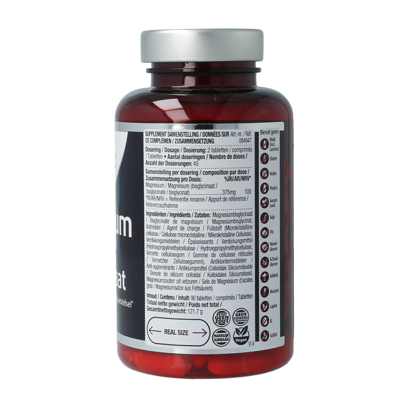 Lucovitaal Magnesium 375mg bisglycinaat 90 Tabletten