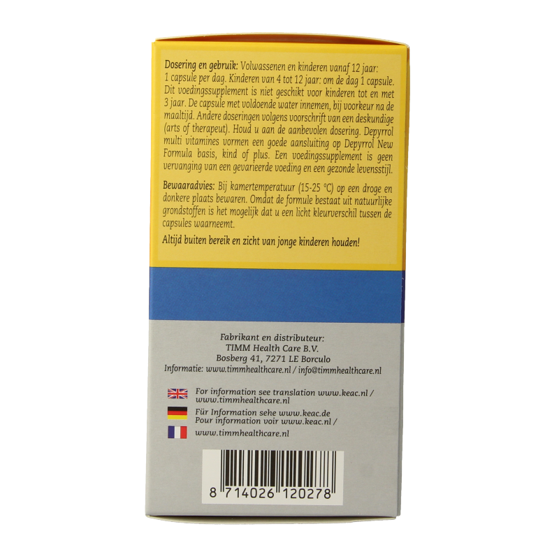 Depyrrol Kopervrije multi 60 Vegetarische capsules