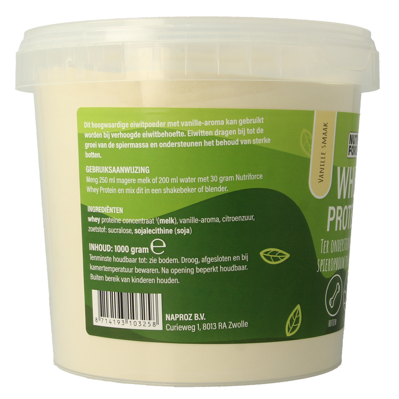 Nutriforce Super whey proteine 1 Kilogram