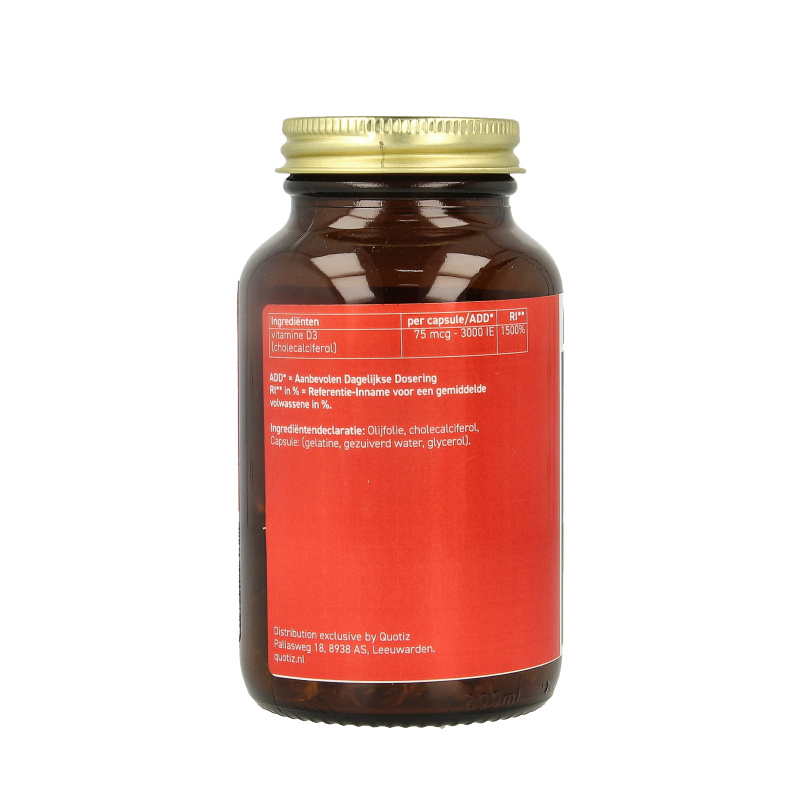 All Natural Vitamine D3 75mcg 30 Capsules