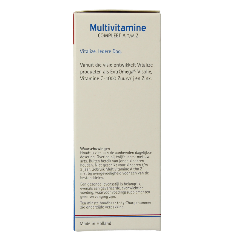 Vitalize Multivitamine compleet a t/m z 60 Tabletten
