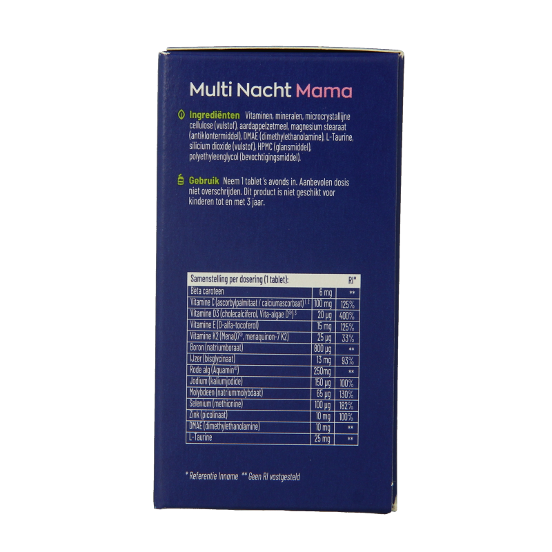 Vitakruid Multi dag & nacht mama 2 x 30 tabletten 60 Tabletten