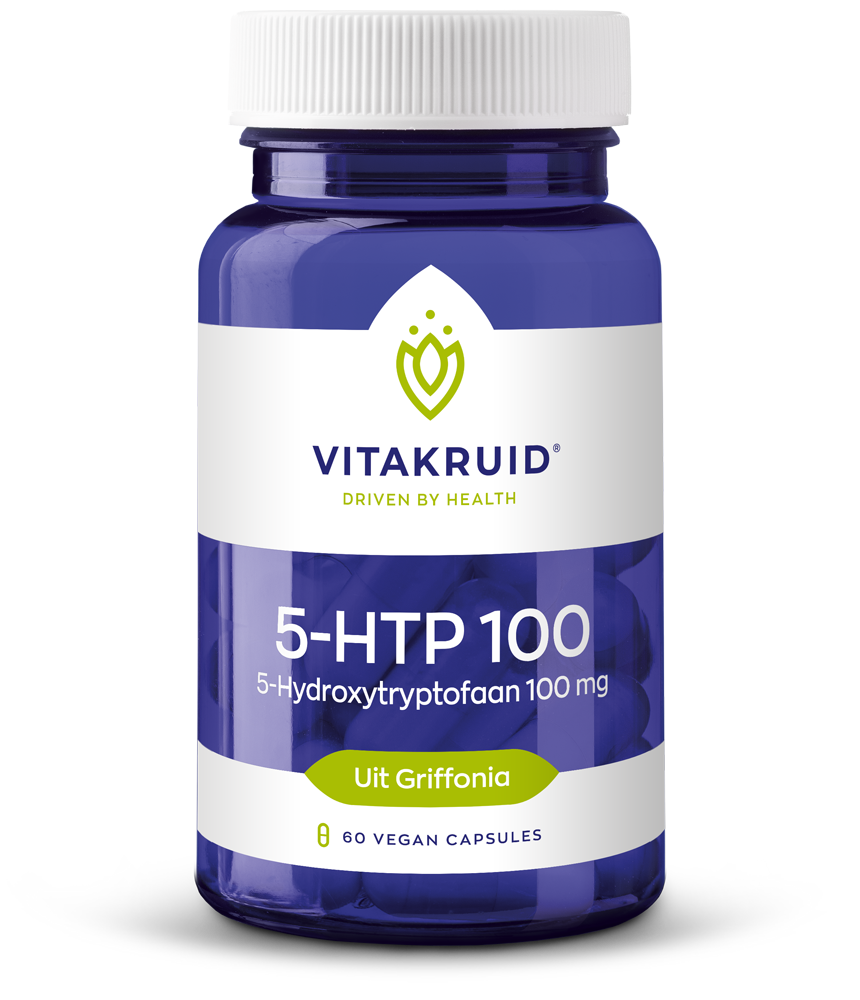 Vitakruid 5-HTP 100mg 60 Vegetarische capsules