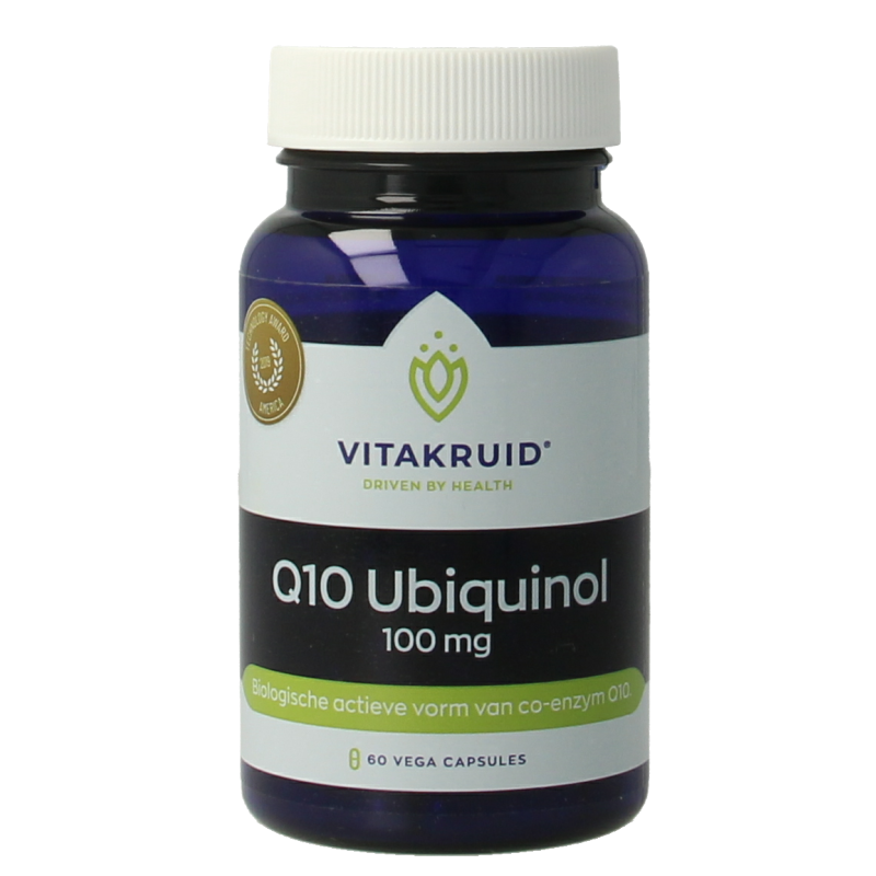Vitakruid Q10 Ubiquinol 100mg 60 Vegetarische capsules