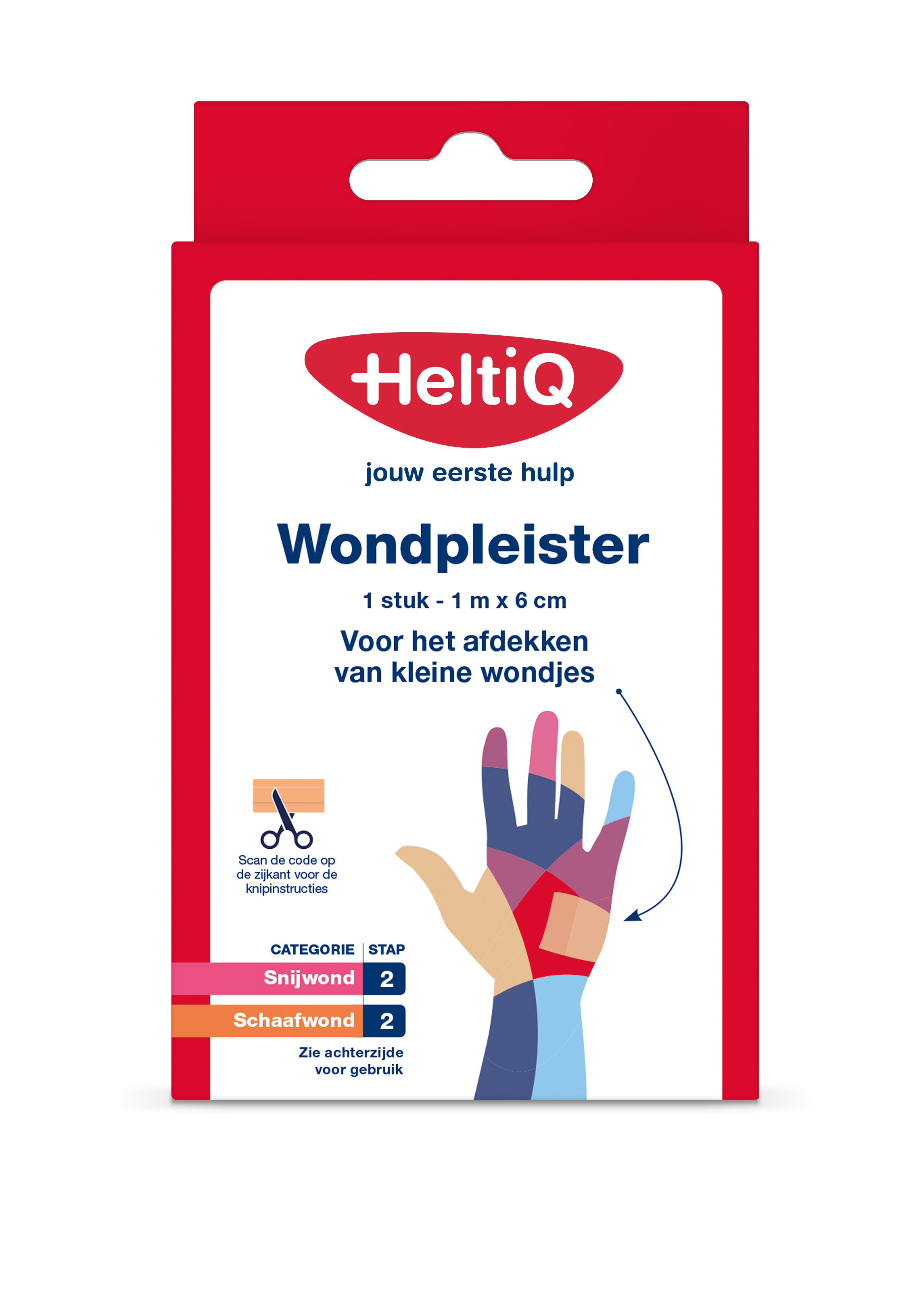Heltiq Wondpleister 1m x 6cm 1 Stuks
