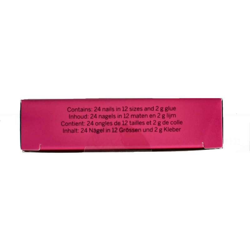 2B Nails french small 24 Stuks